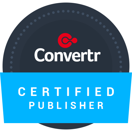 Convertr Publisher Certification